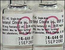 Painkiller Fentanyl is very addictive because it is 80 times more powerful than morphine and it acts quickly.