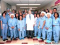 A 61-year-old surrogate grandmother delivered her own granddaughter for her birth daughter.