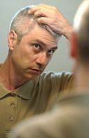 baldness, bald, hair loss, stress, Propecia