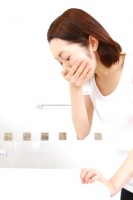 nausea, headache, cramps, pain, fatigue