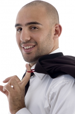 Some men embrace the bald look, and there’s nothing wrong with that.