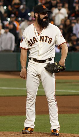 Brian Wilson, who played for the Dodgers in 2013, has one of the most magnificent beards in baseball.