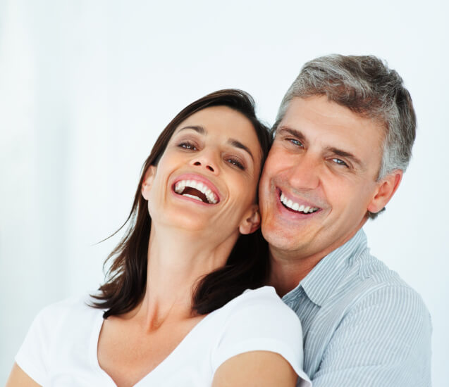 romantic couple,laughing