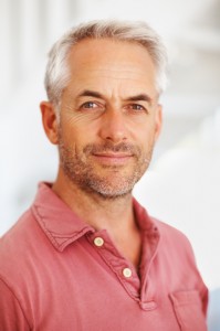 man smiling, portrait
