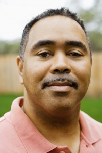 Man smiling, portrait