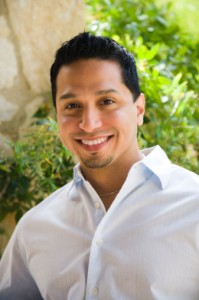 mid adult man, smiling, portrait