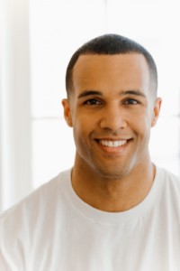 Smiling young man, portrait