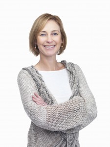 Mature woman, smiling