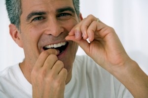 Good dental hygience, including regular flossing, can help prevent gum disease, which can sharply increase your risk of impotence.