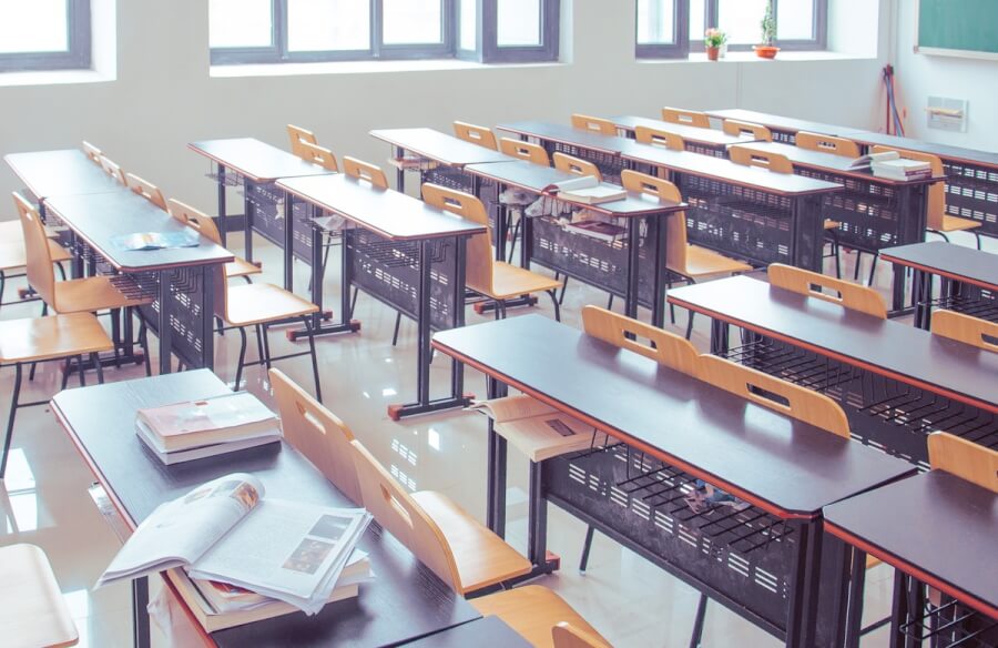 Classroom setting.