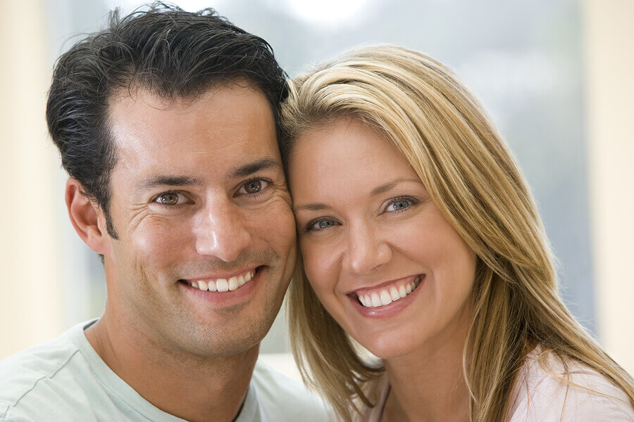 Happy couple.