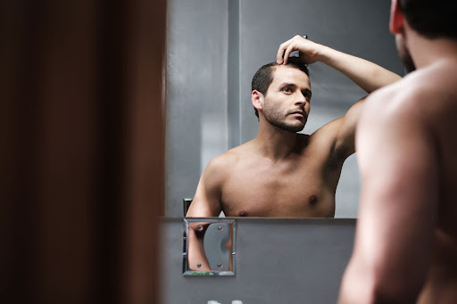 looking in a mirror looking in a mirror