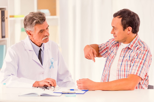 talking with a doctor talking with a doctor