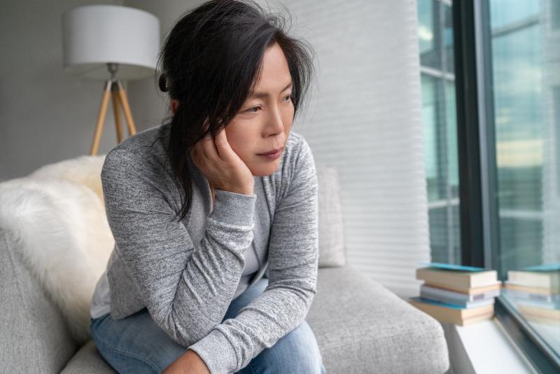 worried woman