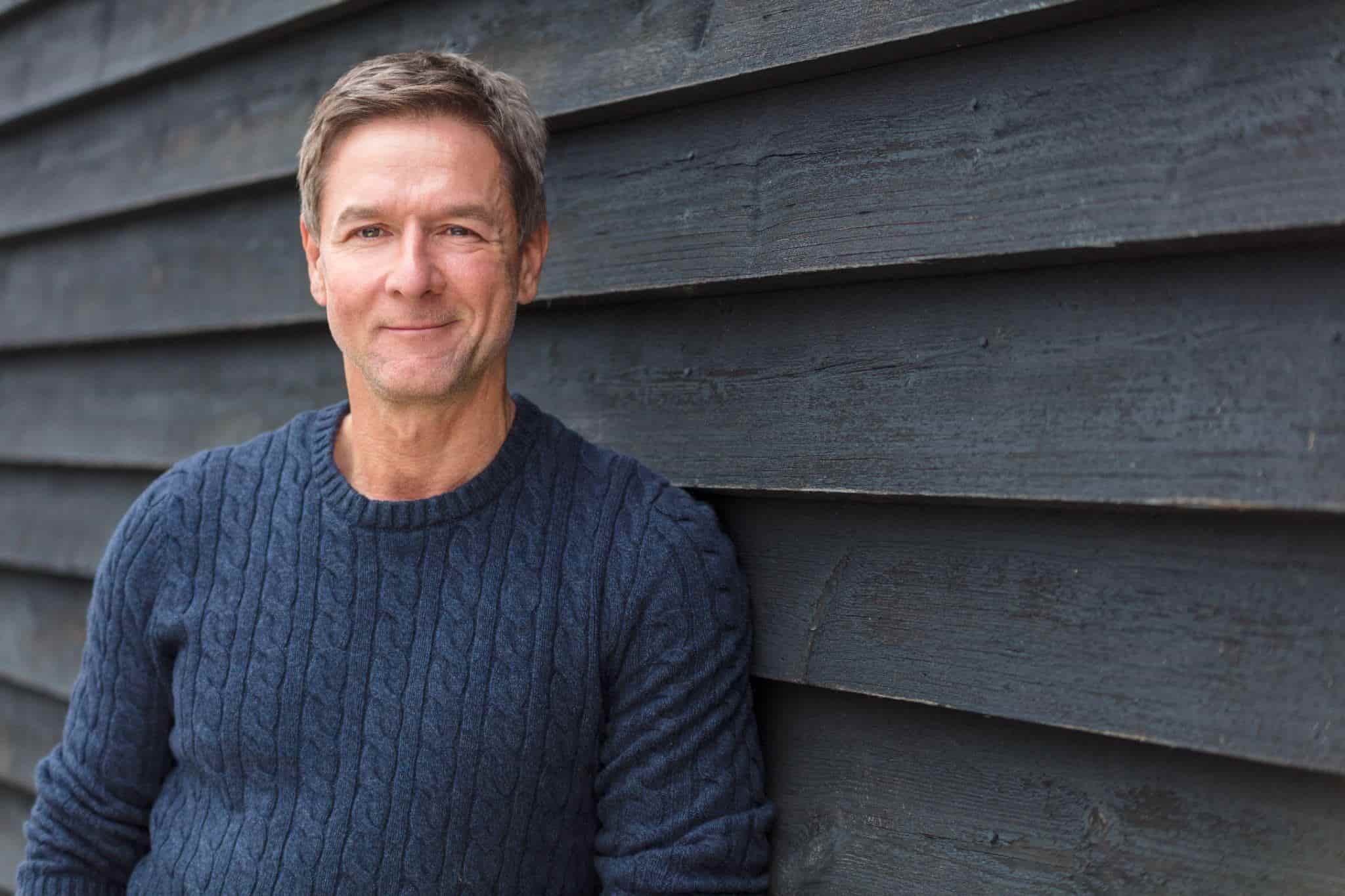 middle-aged man smiling