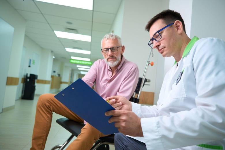 discussing priapism at the hospital