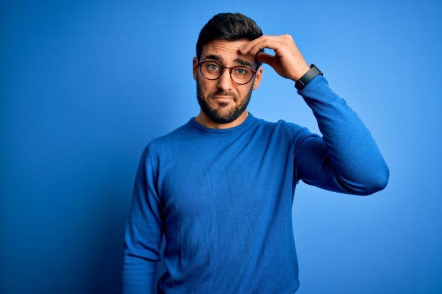 man worried about long-term effects of viagra
