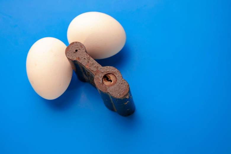 representation of testicles and penis