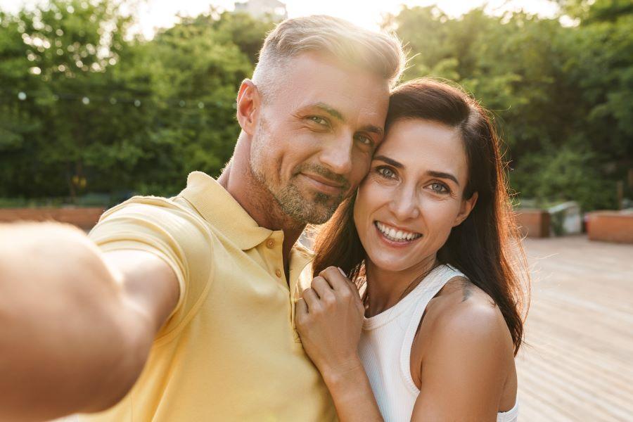 happy young couple