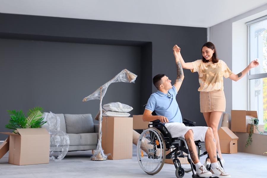 differently abled couple