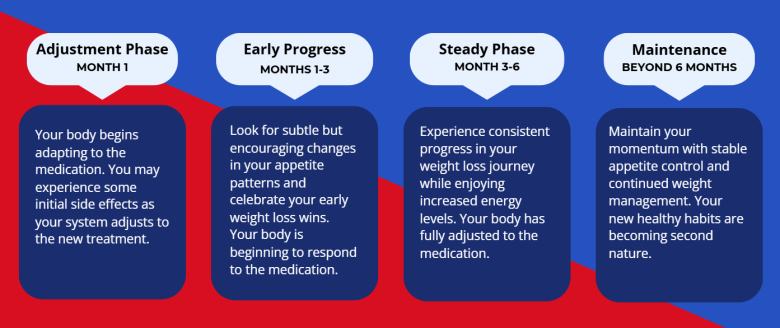 success timeline of metformin use