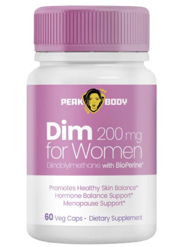 200 mg dim pill bottle for women