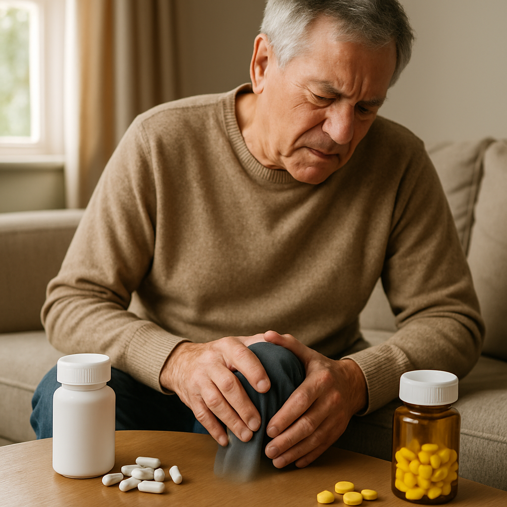 Pill bottles representing the celecoxib vs meloxicam comparison for arthritis treatment.