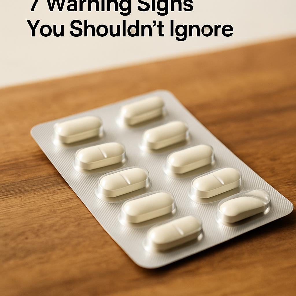 Caregiver reviewing a pill bottle and checking donepezil side effects with an elderly family member.