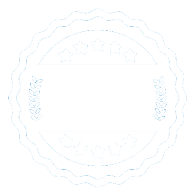 5 star review badge