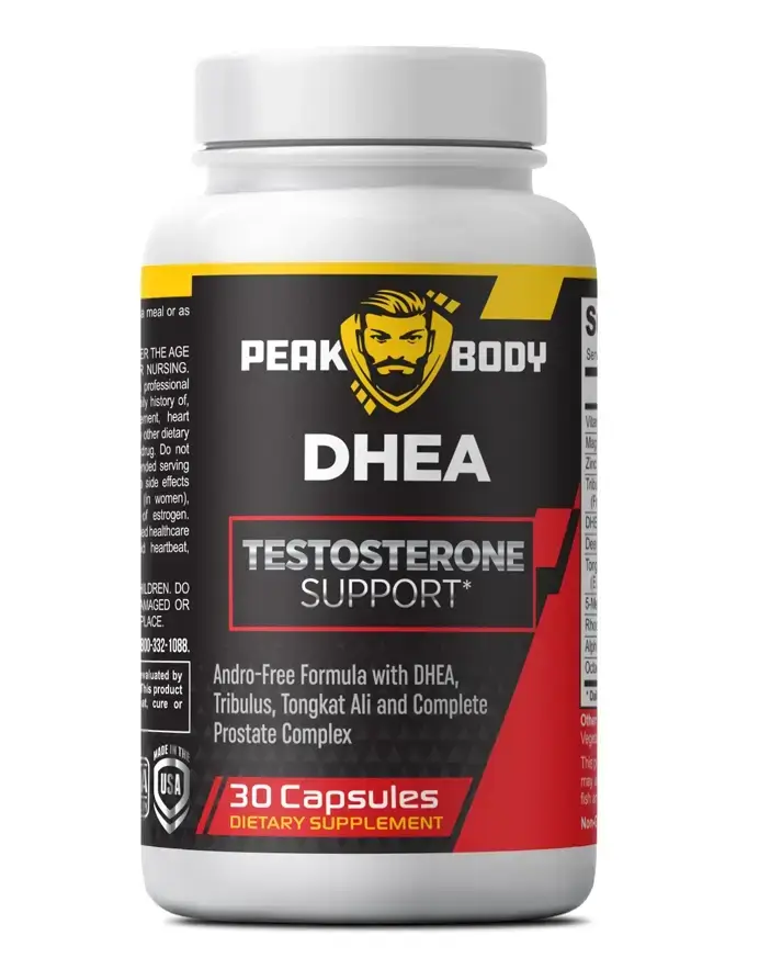 20 Pill Sildenafil, DHEA and 15 Delay Wipes - DHEA Testosterone Support