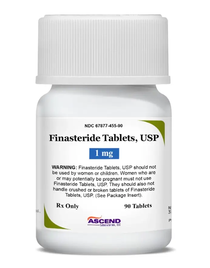 90 Finasteride, Minoxidil, Hair for Men and Applicator - Finasteride